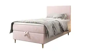 Boxbett mit Stauraum Flo 120x200 cm Rosa