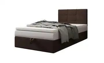  Boxbett mit Stauraum, Matratze H3 und Topper Duo 2