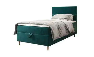 Boxbett mit Stauraum Flo 90x200 cm Türkis