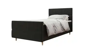 Boxbett mit Stauraum Flo Plus 90x200 cm Grau