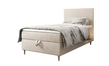 Boxbett mit Stauraum Flo 90x200 cm Creme