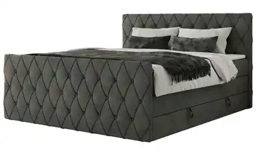  Boxspringbett mit Bettkasten Miren King Duo