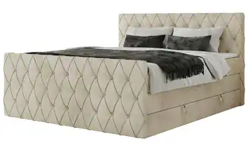  Boxspringbett mit Bettkasten Miren King Duo