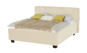 meinBett Polsterbett Veifa 160 cm Creme