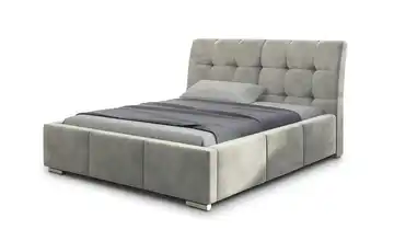 Polsterbett mit Stauraum Bari 200x200 cm Beige