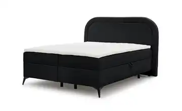 Boxspringbett Schwarz 160x200 cm 180 cm