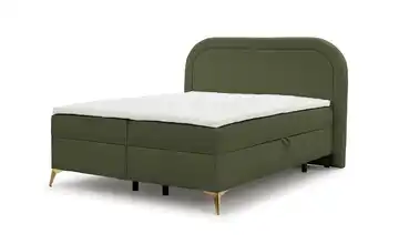Boxspringbett Grün 200x200 cm 220 cm