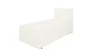 Boxspringbett 90x200 cm 95 cm Hellbeige