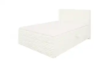 Boxspringbett 140x200 cm 145 cm Hellbeige