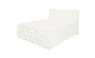 Boxspringbett 160x200 cm 165 cm Hellbeige