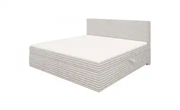 Boxspringbett 200x200 cm 205 cm Hellgrau