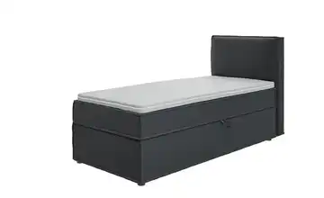 Boxspringbett 90x200 cm 90 cm Graphit
