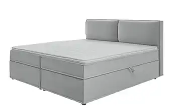 Boxspringbett 200x200 cm 200 cm Grau