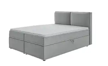 Boxspringbett 160x200 cm 160 cm Grau