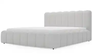 Polsterbett 224 cm 200x200 cm Grau