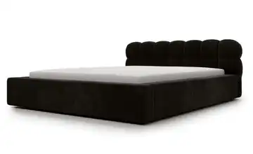 Polsterbett 204 cm Schwarz 160x200 cm