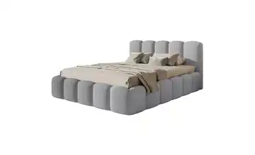 Selsey Polsterbett mit Bettkasten Cloudy II 140x200 cm Grau
