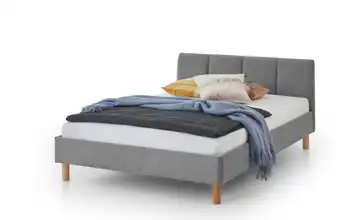 Polsterbett in grau Joker Grau Eiche 146 cm 140x200 cm