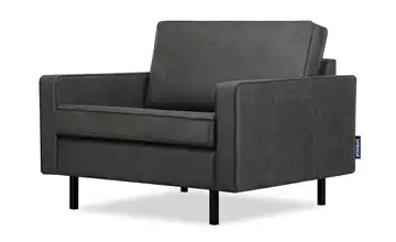 KONSIMO Sessel Dunkelgrau 92 cm