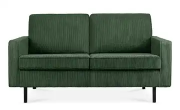 KONSIMO Einzelsofa 164 cm Cordstoff Dunkelgrün 2
