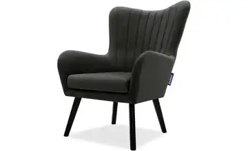 KONSIMO Sessel Dunkelgrau