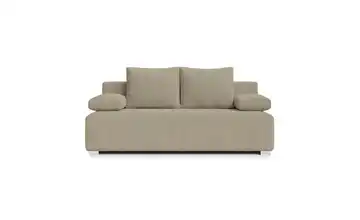 Schlafsofa  Farmosa Dunkelbeige