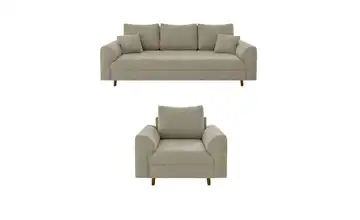 Polstergarnitur 3+1 Beige