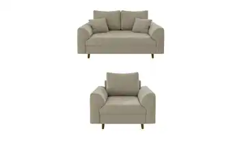 Polstergarnitur 2+1 Beige