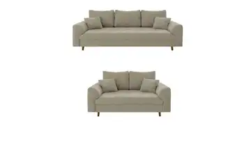 Polstergarnitur 3+2 Beige