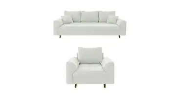 Polstergarnitur 3+1 Weiß