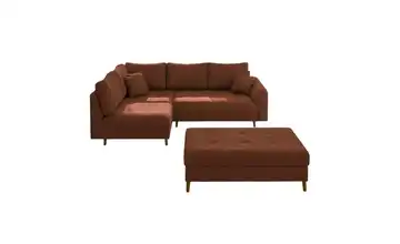  Ecksofa mit Hocker  