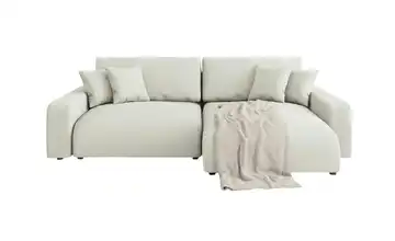 Ecksofa rechts Beige