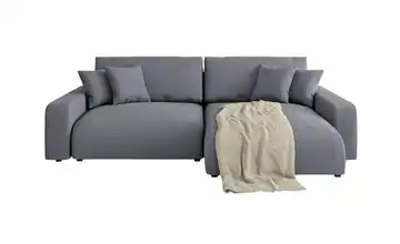 Ecksofa rechts Grau